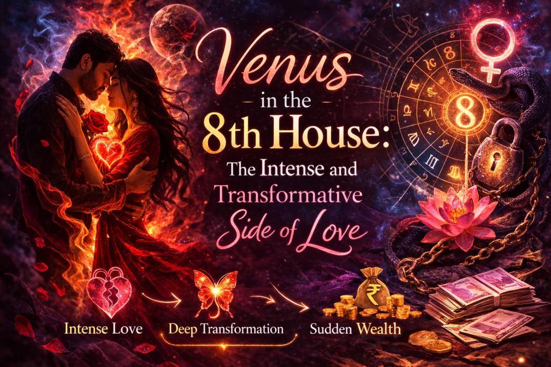 Venus in the 8th House: The Intense and Transformative Side of Love