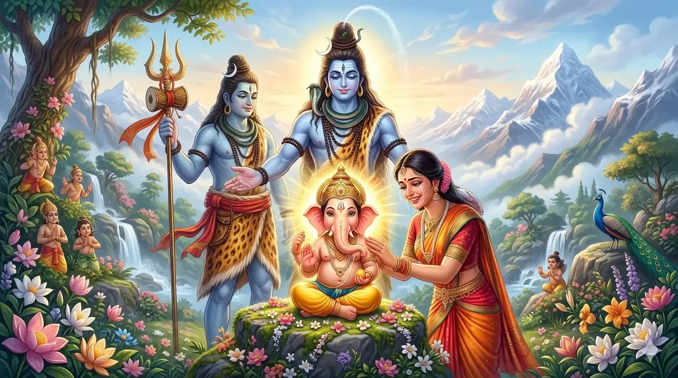 Why Does Ganesha Have an Elephant Head? The Divine Origin Story