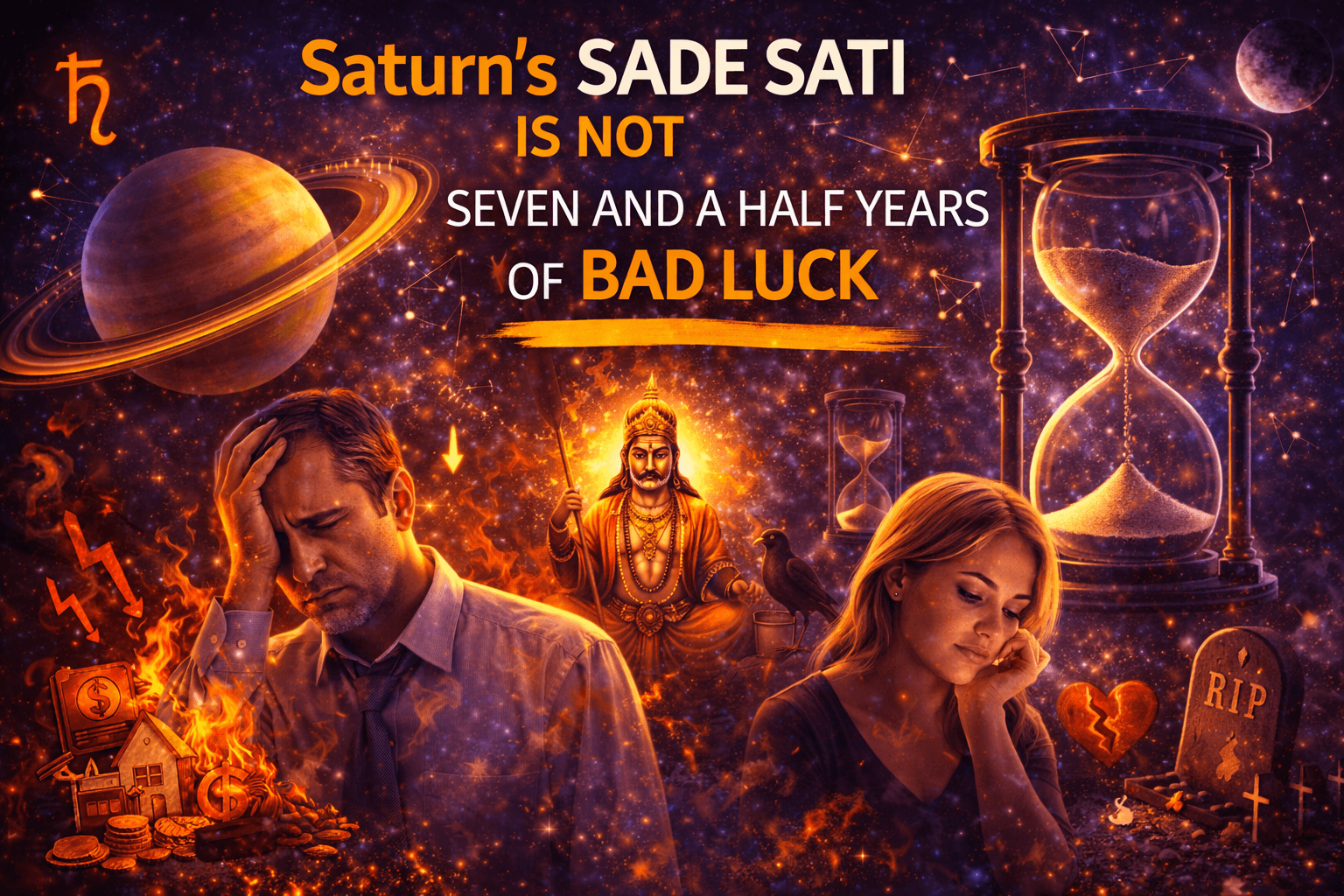 Saturn's Sade Sati Is Not Seven and a Half Years of Bad Luck
