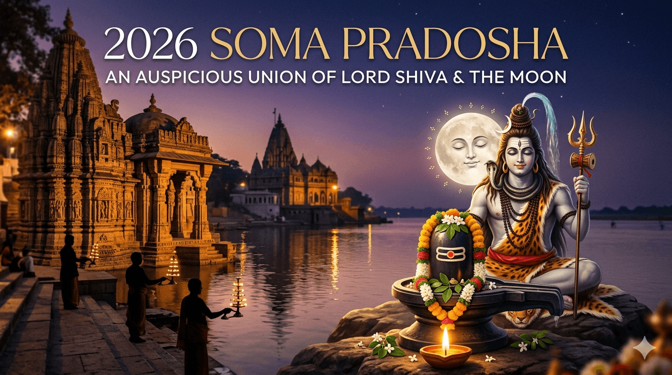 Soma Pradosha 2026 Date: Puja Vidhi, Vrat Katha & Spiritual Meaning