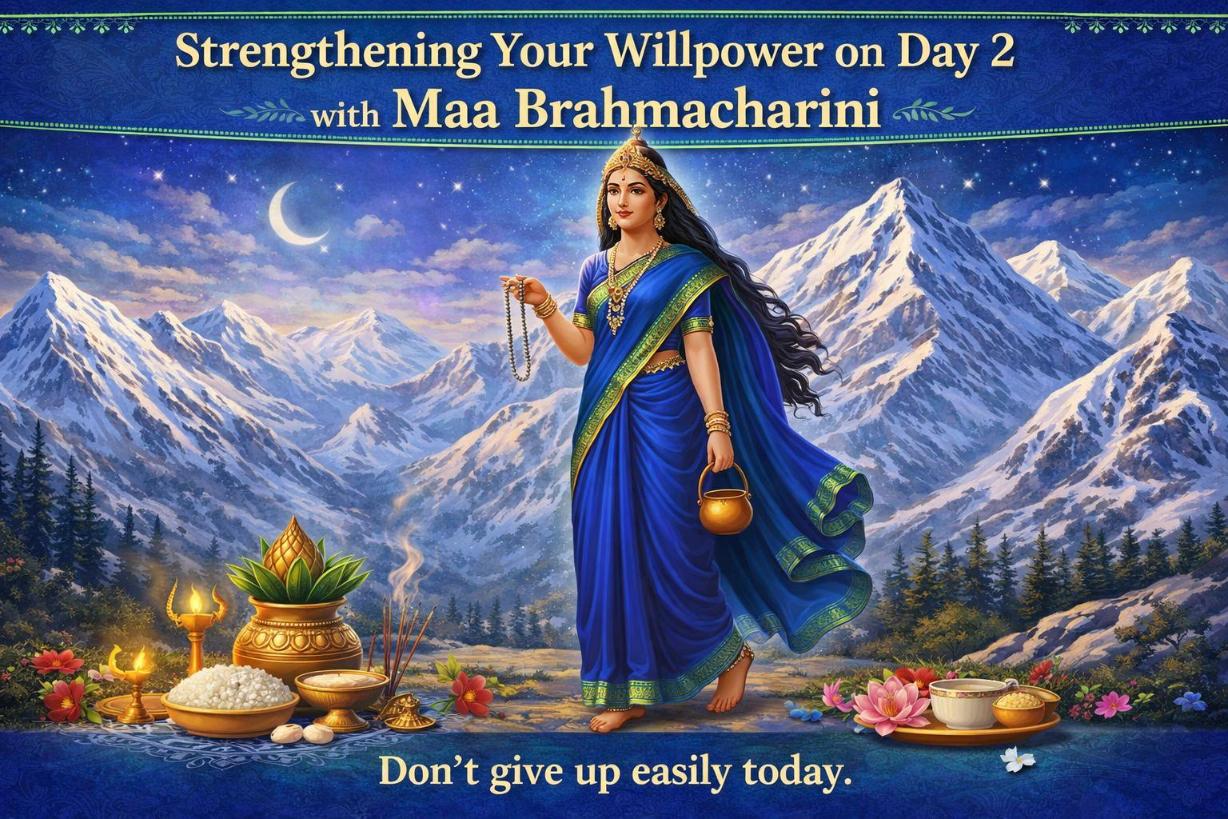 Chaitra Navratri 2026 Day 2: Maa Brahmacharini Puja Vidhi, Vrat and Significance