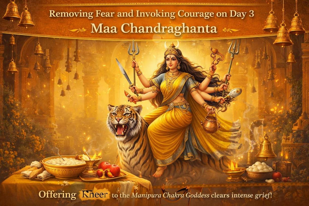 Chaitra Navratri 2026 Day 3: Maa Chandraghanta Puja Vidhi, Vrat and Significance