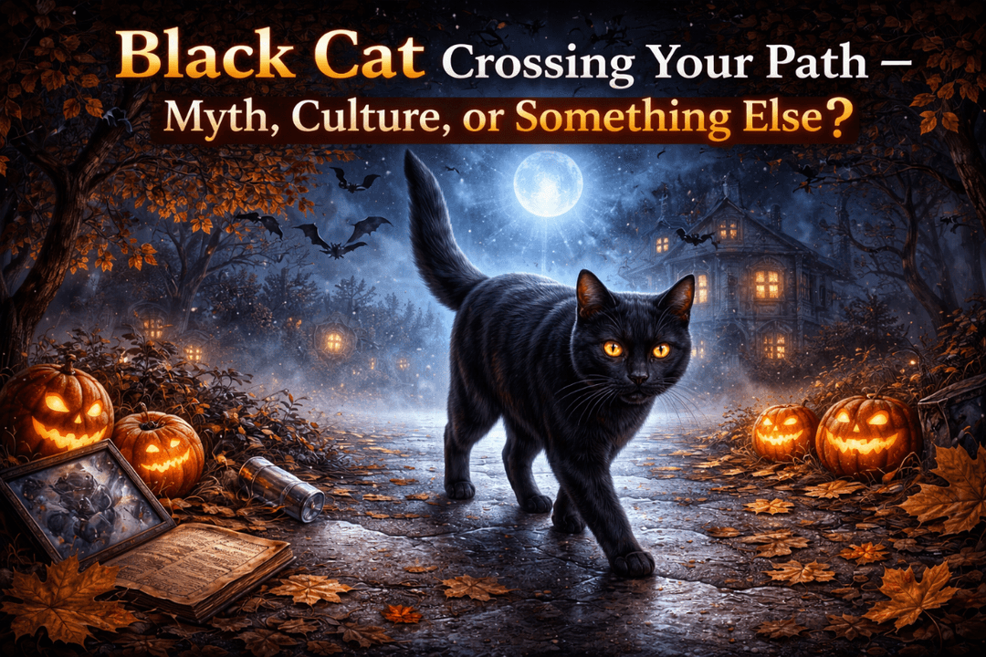 Black Cat Crossing Your Path — Myth, Culture, or Something Else?