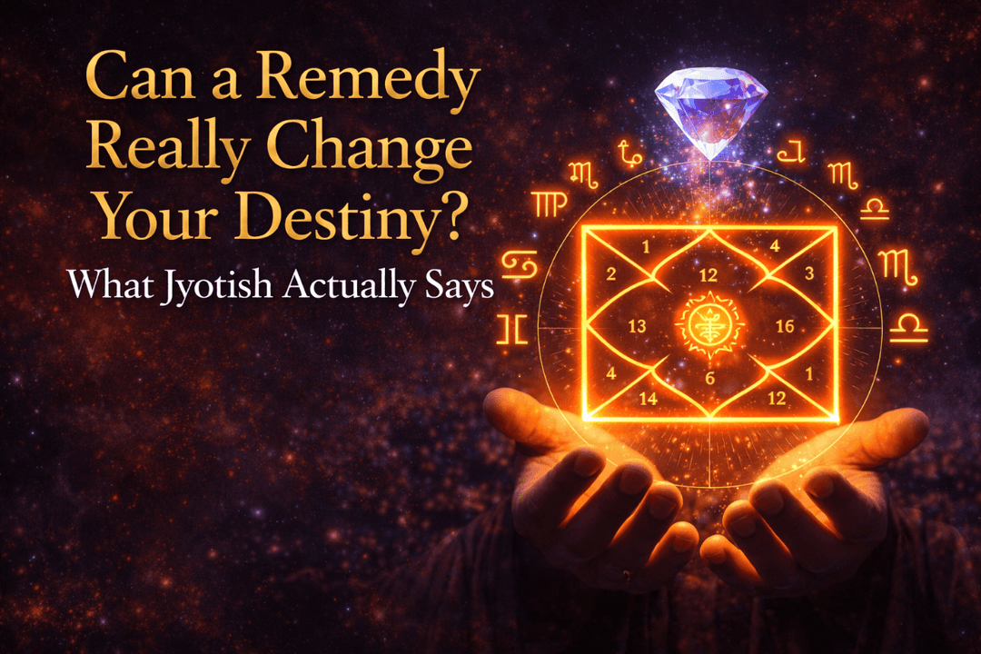 Can a Remedy Really Change Your Destiny? What Jyotish Actually Says
