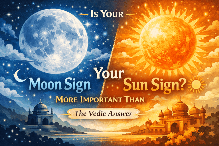 Moon Sign vs Sun Sign: What Vedic Astrology Says