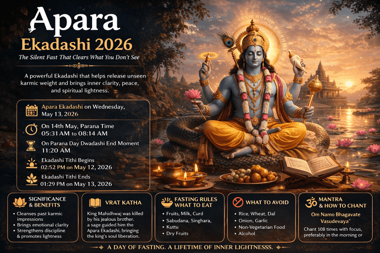 Apara Ekadashi in May 2026 Date, Time , Puja Rituals, Vrat Katha , Benefits and more
