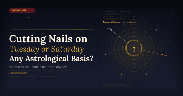 Cutting Nails on Tuesday or Saturday: Is There Any Real Astrological Basis?