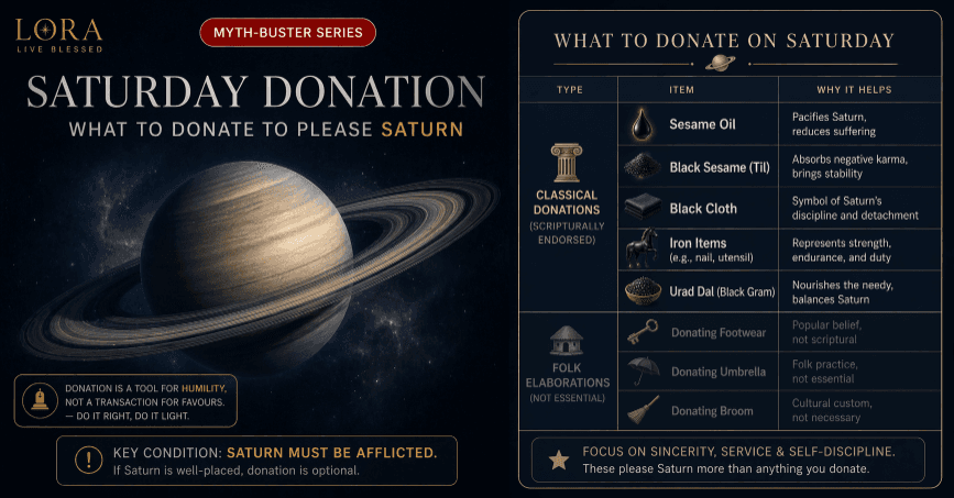 Donating Black Items on Saturday: Genuine Remedy or Folk Superstition?