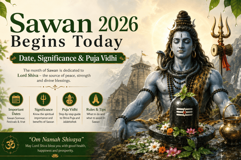 Sawan 2026 Begins Today: Date & Puja Vidhi
