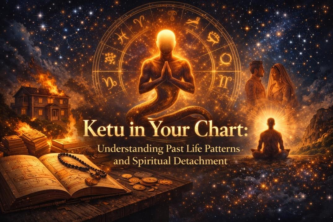 Ketu in Your Chart: Understanding Past Life Patterns and Spiritual Detachment