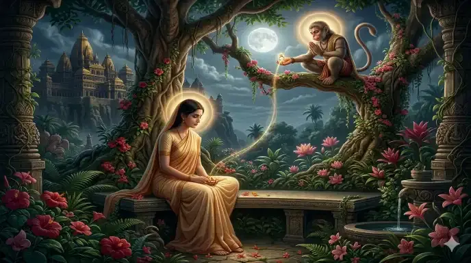 How Hanuman Found Sita in Ashoka Vatika